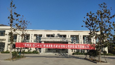 联海装配式建材有限公司举行“庆国庆 迎二十大”趣味拔河团康活动